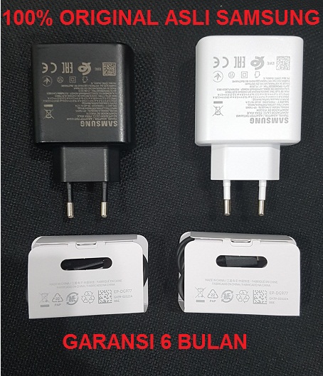 jual charger samsung fast charging original